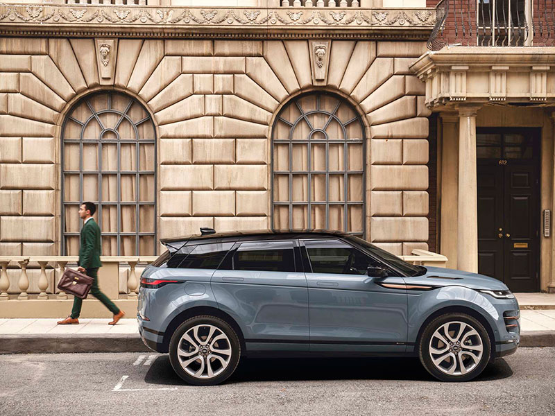 رينج روڤر إيڤوك الجديدة تحصل على أعلى تقييم أوروبي للأمان